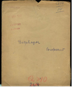 March Card, Brepsant, Édouard (Composer), Belphegor Pas Redouble, Composed: 1930