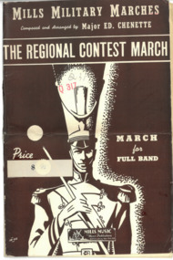 March Card, Chenette, Ed. (Composer), Regional Contest March, Composed: 1939