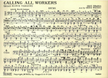 March Card, Eric Coates (Composer) et al, Composed: 1940