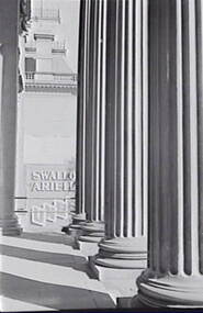 Negative - Masonic Hall Bendigo - Columns, Allan Doney, 1950 -1970