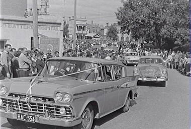 Negative - Bendigo Easter Fair 1960 - Vintage Cars, Allan Doney, 1950 -1970