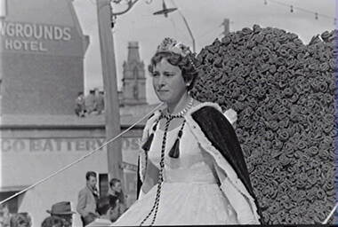 Negative - Bendigo Easter Fair 1960 - Popular Girl, Allan Doney, 1950 -1970