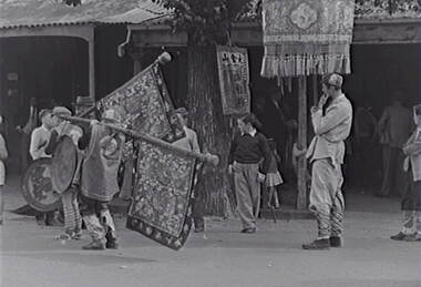 Negative - Bendigo Easter Fair 1962 - Chinese Section, Allan Doney, 1950 -1970