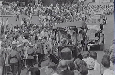 Negative - Bendigo Easter Fair 1964 - Vintage Cars, Allan Doney, 1950 -1970