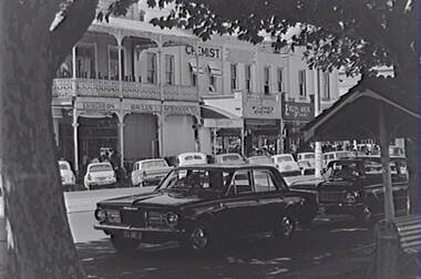 Negative - Favaloro's Cafe - Jones Chemist Bendigo, Allan Doney, 1950 -1970
