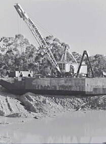 Negative - Maldon - Gold Dredge, Allan Doney, 1950 -1970