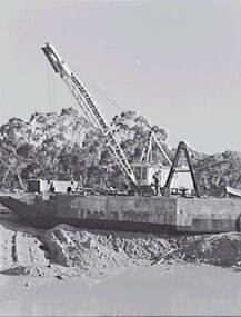 Negative - Maldon - Gold Dredge, Allan Doney, 1950 -1970
