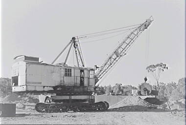 Negative - Maldon - Gold Dredge, Allan Doney, 1950 -1970