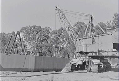 Negative - Maldon - Gold Dredge, Allan Doney, 1950 -1970