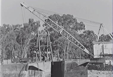 Negative - Maldon - Gold Dredge, Allan Doney, 1950 -1970
