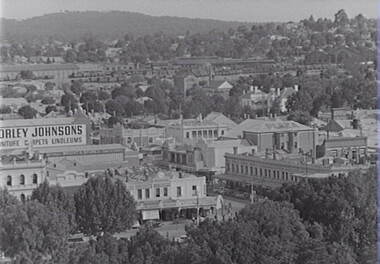 Negative - Bendigo - CBD - Pall Mall Bendigo - City Club Hotel, Allan Doney, 1950 -1970