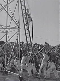 Negative - Bendigo Fire Brigade Competitions, Allan Doney, 1950 -1970