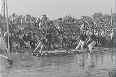 Negative - Bendigo Fire Brigade Competitions, Allan Doney, 1950 -1970