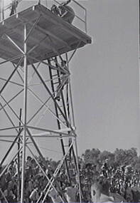 Negative - Bendigo Fire Brigade Competitions, Allan Doney, 1950 -1970