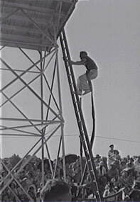 Negative - Bendigo Fire Brigade Competitions, Allan Doney, 1950 -1970