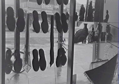 Negative - Shoe Shop - Window Display, Allan Doney, 1950 -1970