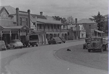 Negative - Murchison - Street, Allan Doney, 1950 -1970