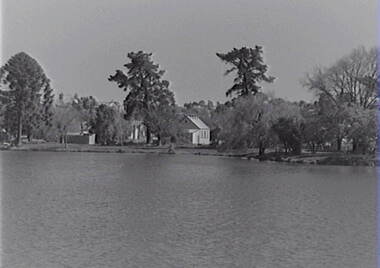 Negative - Murchison - Lake - Buildings, Allan Doney, 1950 -1970