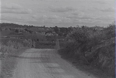 Negative - Murchison - Rural Scene - Road - Housing, Allan Doney, 1950 -1970