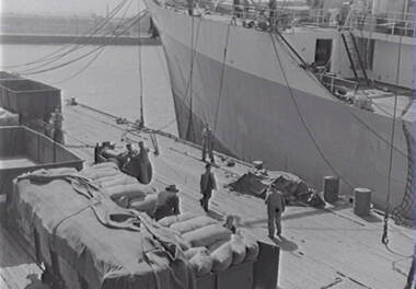 Negative - Melbourne - Docks - Ship, Allan Doney, 1950 -1970