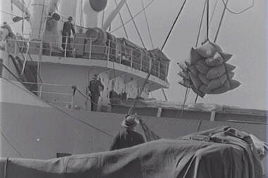 Negative - Melbourne - Docks - Ship, Allan Doney, 1950 -1970