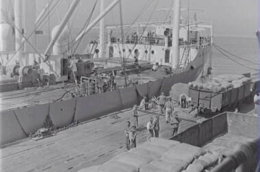 Negative - Melbourne - Docks - Ship, Allan Doney, 1950 -1970