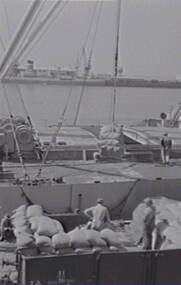 Negative - Melbourne - Docks - Ship, Allan Doney, 1950 -1970