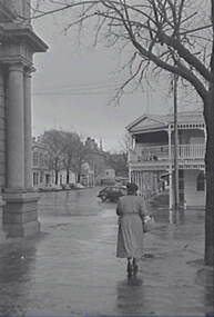 Negative - Town Hall - Bull Street Bendigo - Hotel, Allan Doney, 1950 -1970