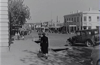 Negative - Castlemaine - Street - Cumberland Hotel, Allan Doney, 1950 -1970