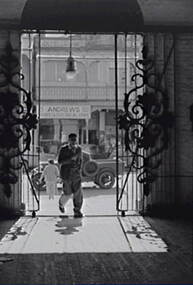 Negative - Castlemaine - Cast Iron Gates - Businesses, Allan Doney, 1950 -1970