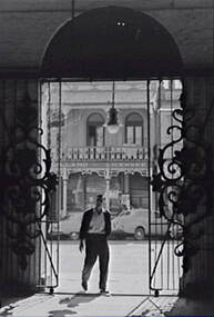 Negative - Castlemaine - Cast Iron Gates - Businesses, Allan Doney, 1950 -1970