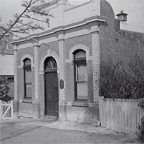 Negative - Christian Science Church - Mackenzie Street Bendigo, Allan Doney, 1950 -1970