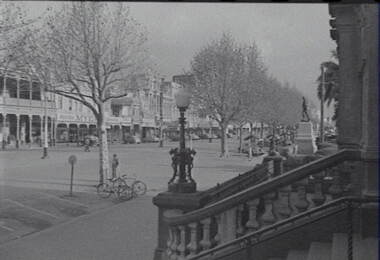Negative - Pall Mall Bendigo - Post Office, Allan Doney, 1950 -1970