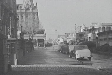 Negative - Williamson Street Bendigo- Post Office - Shamrock Hotel Bendigo, Allan Doney, 1950 -1970