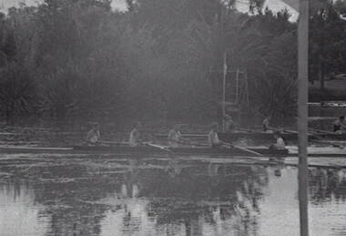 Negative - Bendigo Regatta 1954 - Rowing, Allan Doney, 1950 -1970