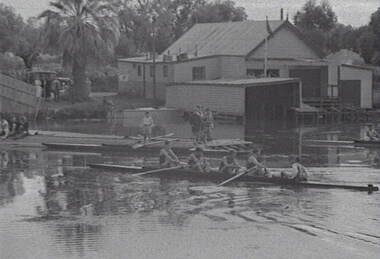 Negative - Bendigo Regatta 1954 - Rowing, Allan Doney, 1950 -1970
