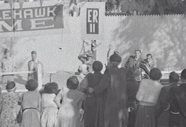 Negative - Queens Visit - People, Allan Doney, 1950 -1970