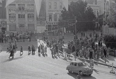 Negative - Queens Visit - People, Allan Doney, 1950 -1970