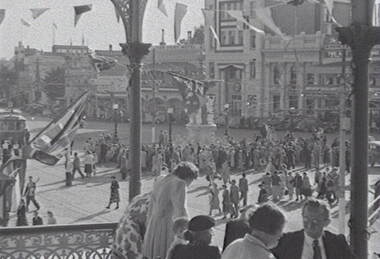 Negative - Queens Visit - View Point Bendigo, Allan Doney, 1950 -1970