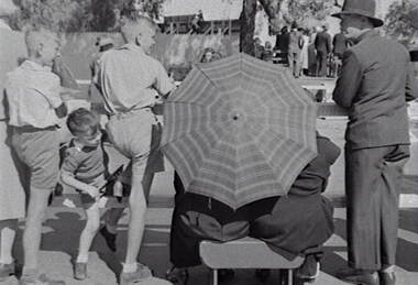 Negative - Queens Visit - People, Allan Doney, 1950 -1970