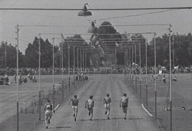 Negative - Bendigo Thousand - Runners, Allan Doney, 1950 -1970