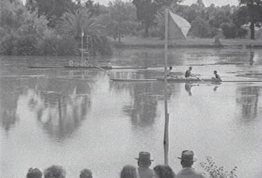 Negative - Bendigo Regatta 1954 - Rowing, Allan Doney, 1950 -1970