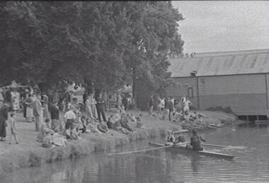 Negative - Bendigo Regatta 1954 - Rowing, Allan Doney, 1950 -1970