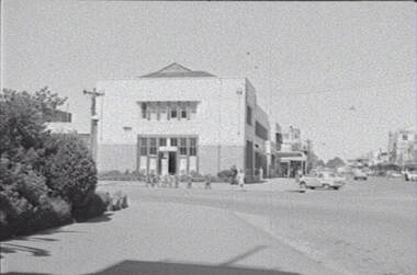 Negative - Hargreaves Street Bendigo - Library - State Offices, Allan Doney, 1950 -1970