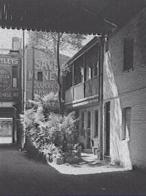 Negative - Patterns Arcade (Killian’s Walk) - Arcade Hotel - Stables, Allan Doney, 1950 -1970