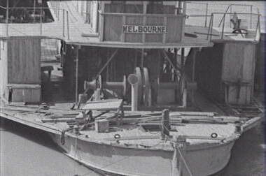 Negative - Paddle Steamer - Melbourne, Allan Doney, 1950 -1970