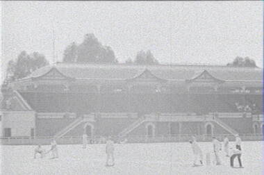 Negative - Bendigo Queen Elizabeth Oval - Cricket - Grandstand, Allan Doney, 1950 -1970
