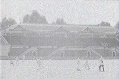 Negative - Bendigo Queen Elizabeth Oval - Cricket - Grandstand, Allan Doney, 1950 -1970