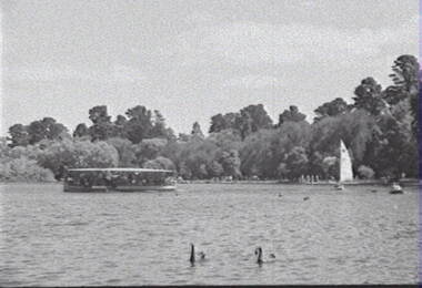 Negative - Ballarat - Lake - Sailing - Boats, Allan Doney, 1950 -1970