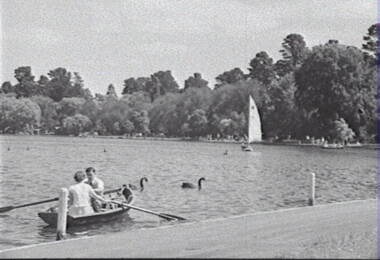 Negative - Ballarat - Lake - Sailing - Boats, Allan Doney, 1950 -1970
